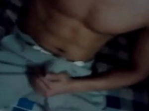 asian boy big cock wanking at night (1'52'')