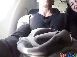 Namorada Pagou Boquete no aviao