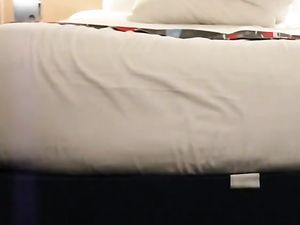 Hotel bed pillow hump